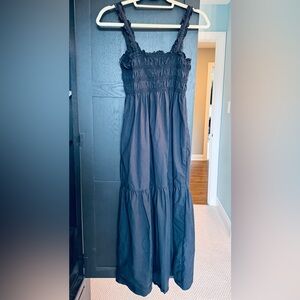 French Connection Blue Strapless Sundress